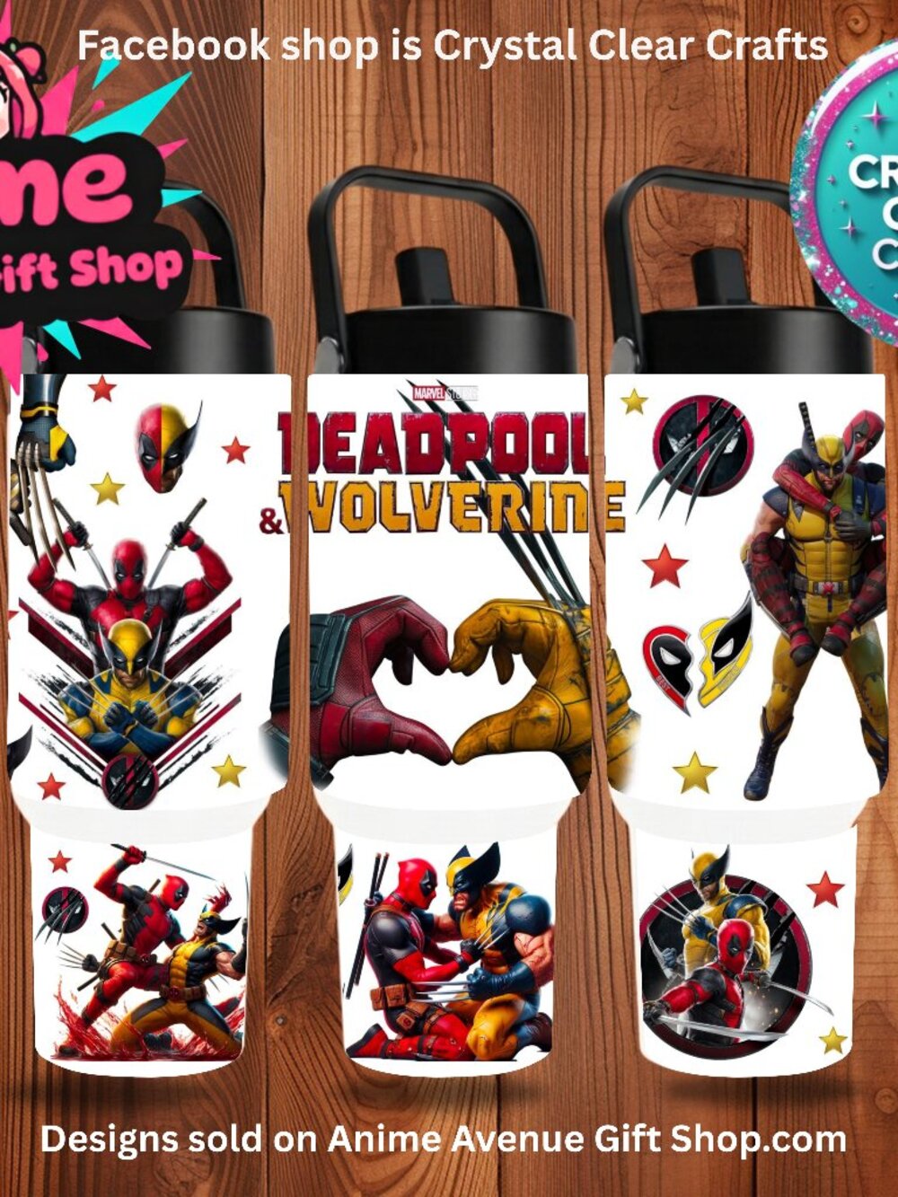 Deadpool 30oz Stainless Steel Tumbler